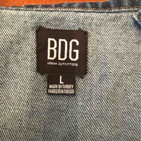 BDG (Urban Outfitters)
Denim Convertible Zip Dress Size L - Picture 9 of 10